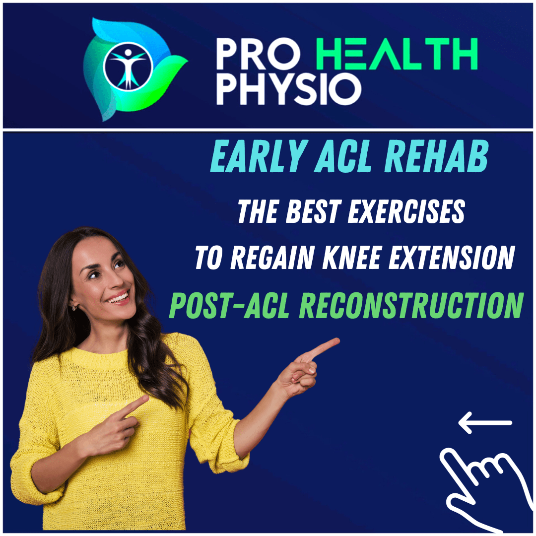 Best Knee Extension Exercises Post Acl